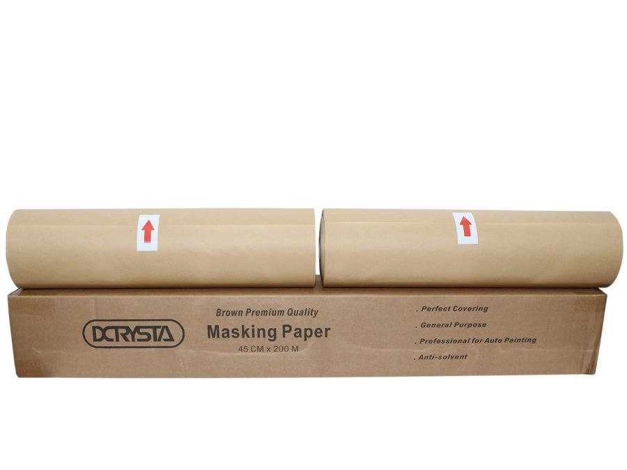 Brown Masking Paper 45Cm X200 Mtr